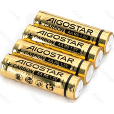 PILA DE CARBONO-ZINC R6P (AA) 1.5V 4 UDS AIGOSTAR (Espera 4 dias)-SX0 PILA DE CARBONO-ZINC R6P (AA) 1.5V 4 UDS AIGOSTAR (Espera 4 dias)