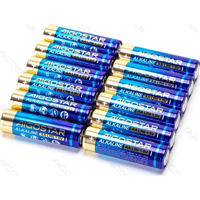 PILA ALCALINA LR6 (AA) 1.5V 12 UDS AIGOSTAR (Espera 4 dias)