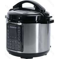 OLLA A PRESION 1000W 6L NEGRO AIGOSTAR (Espera 4 dias)-17SX OLLA A PRESION 1000W 6L NEGRO AIGOSTAR (Espera 4 dias)