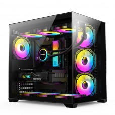 CAJA SEMITORRE ATX ZAAH A-RGB NEGRO BITFENIX (Espera 4 dias)-SX11 CAJA SEMITORRE ATX ZAAH A-RGB NEGRO BITFENIX (Espera 4 dias)