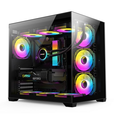 CAJA SEMITORRE ATX ZAAH A-RGB NEGRO BITFENIX (Espera 4 dias)