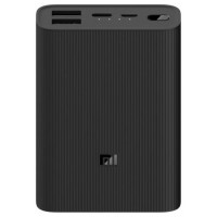 POWERBANK XIAOMI 3 ULTRA COMPACT BATERIA EXTERNA 10000 MAH NEGRO