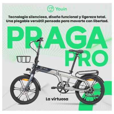 YOUIN E-BIKE 20" YOUIN PRAGA P (Espera 4 dias)