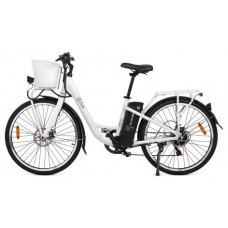 BICICLETA ELECTRICA YOUIN YOURIDE PARIS COLOR BLANCO