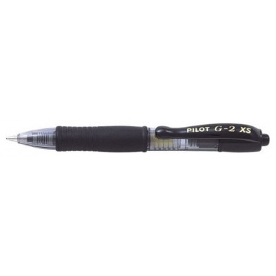 BOLIGRAFO ROLLER G2 PIXIE MINI NEGRO PILOT BL-G2-XS-7-B (MIN12) (Espera 4 dias)