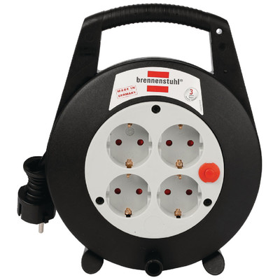 HAMA BR Bobina Enrollacables 4 Tomas 5m