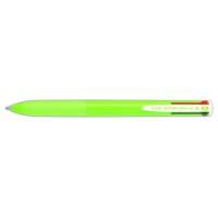 BOLIGRAFO SUPERGRIP G - 4 COLORES - CUERPO COLOR- VERDE LIMA PILOT BPKGG-35M-LG (MIN12) (Espera 4 dias)