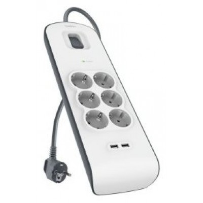 REGLETA ALIMENTACION BELKIN BSV604VF2M-V2