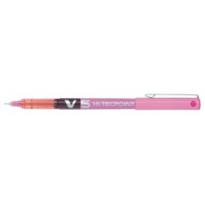 BOLIGRAFO ROLLER TINTA LIQUIDA V5 ROSA PILOT BX-V5-P (MIN12) (Espera 4 dias)