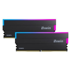 Biwin DW100 DDR5 6000 48GB CL28 (24*2) Black RGB-SX55 Biwin DW100 DDR5 6000 48GB CL28 (24*2) Black RGB