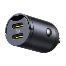 BASEUS TINY STAR MINI CAR CHARGER 2C 30W COSMIC BLACK (Espera 4 dias)-SX3 BASEUS TINY STAR MINI CAR CHARGER 2C 30W COSMIC BLACK (Espera 4 dias)