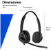 HP Poly Auriculares con cable USB monoaurales Mission 415 Classic (Espera 4 dias)-SX9 HP Poly Auriculares con cable USB monoaurales Mission 415 Classic (Espera 4 dias)