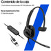 HP Poly Auriculares con cable USB monoaurales Mission 415 Classic (Espera 4 dias)-SX9 HP Poly Auriculares con cable USB monoaurales Mission 415 Classic (Espera 4 dias)