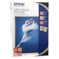 Epson Papel Ultra Glossy Photo Paper 13x18 300GR. (50hojas)
