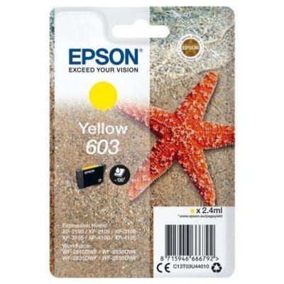 TINTA EPSON 603 ORI AMARILLO C13T03U44010