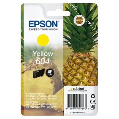 TINTA EPSON 604 ORI AMARILLO C13T10G44010