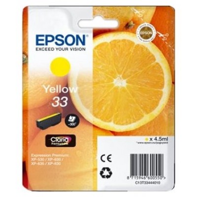 Epson Cartucho T3344 Amarillo