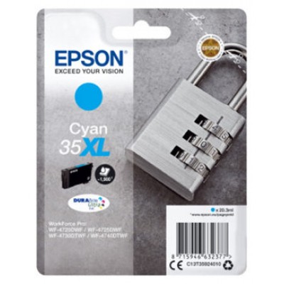 TINTA EPSON C13T35924 Nº 35XL WF47 CIAN (Espera 4 dias)