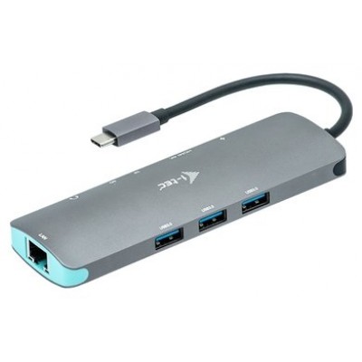 USB-C Metal Nano Docking Station 4K HDMI LAN + Power