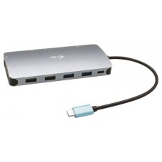 USB-C Metal Nano 3x Display Docking Station + Power