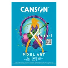 BLOC ENC 21X29,7 40H XSMART PIXEL ART 120G CANSON C32250P004 (Espera 4 dias)