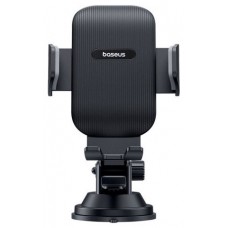 BASEUS ULTRACONTROL GO SERIES CLAMP-TYPE PHONE HOLDER (SUCTION CUP VERSION) CLUSTER BLACK (Espera 4 dias)