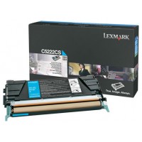 Lexmark C522, C524, C53x Cartucho toner cian (3K)