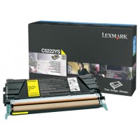 Lexmark C522, C524, C53x Cartucho toner amarillo (3K)