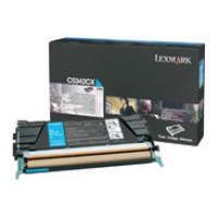 Lexmark C534 Cartucho toner cian Extra Alto Rendimiento (7K)