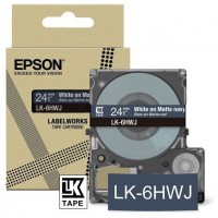 EPSON Cartucho de etiquetas Matte Tape   Navy/White 18mm(8m)   LK-5HWJ