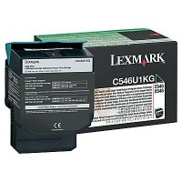 LEXMARK C546DTN X546DTN Toner Negro Retornable