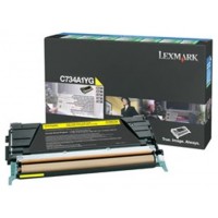 LEXMARK C-734/736, X-734/736/738 Toner Amarillo Retornable