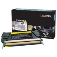 Lexmark C748 Yellow High Yield Corporate Cartridge
