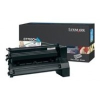 Lexmark C77x Cartucho impresion cian Alto Rendimiento (10K)