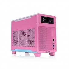 CAJA MICRO ATX THERMALTAKE TR100 USB 3.2 C X 1 USB 3.0 X 2 SN FUENTE BUBBLE PINK