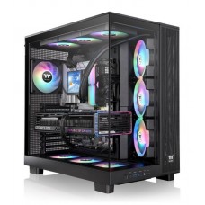 CAJA ATX THERMALTAKE VIEW 380 XL USBCX1 4XVENT120MM ARGB NEGRO S/N FUENTE