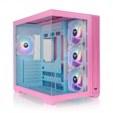 CAJA ATX THERMALTAKE VIEW 380 USB CX1 2XVENT120MM ARGB PINK S/N FUENTE