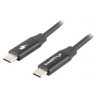 CABLE USB LANBERG 2.0 MACHO/USB C MACHO QUICK CHARGE 4.0 1.8M NEGRO