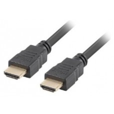 CABLE HDMI LANBERG MACHO/MACHO V1.4 ALTA VELOCIDAD 1M NEGRO