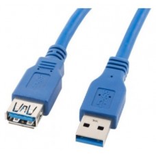 CABLE ALARGADOR LANBERG USB 3.0 MACHO/HEMBRA 3M AZUL