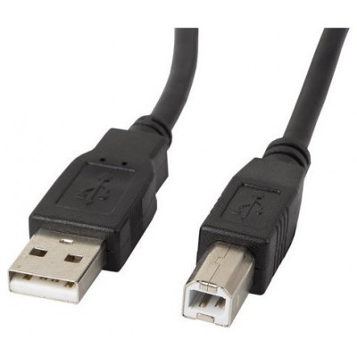 CABLE LANBERG IMPRESORA USB MACHO A USB MACHO CON FERRITA NEGRO 1 M