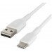 Belkin CAB001BT2MWH cable USB 2 m USB A USB C Blanco (Espera 4 dias)