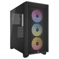 CAJA CORSAIR 3000D AIRFLOW MID-TOWER CRISTAL TEMPLADO NEGRA CC-9011251-WW (Espera 4 dias)