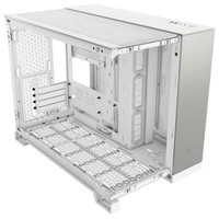 CAJA MICROATX 2500X TG WHITE/SATIN GRAY ALUMINUM CORSAIR (Espera 4 dias)