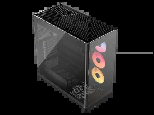Corsair 4500X LX-R RGB Tempered Glass Mid-Tower, Black Midi Tower Negro (Espera 4 dias)