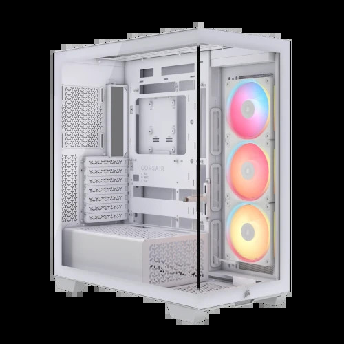 Corsair Midi Tower 3500X LXR LINK TG Blanco (Espera 4 dias)-SX43 Corsair Midi Tower 3500X LXR LINK TG Blanco (Espera 4 dias)