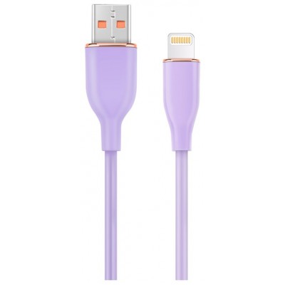 CABLE DE CARGA Y DATOS GEMBIRD DE SILICONA PREMIUM DE 8 CLAVIJAS 1,5 M VIOLETA