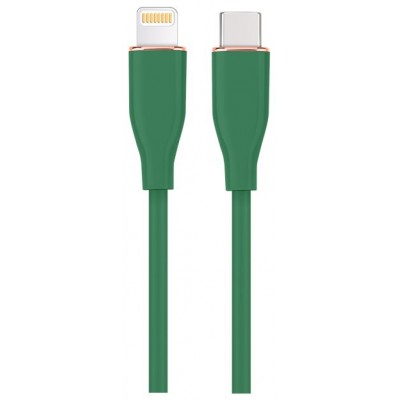 CABLE DE CARGA Y DATOS GEMBIRD USB TIPO-C A 8 PINES DE SILICONA PREMIUM 1,5M VD