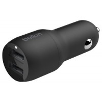 CARGADOR DE COCHE BELKIN CCB001BTBK DOBLE USB-A 24W