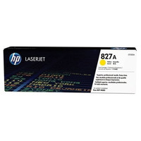 Cartucho de toner original LaserJet HP 827A amarillo